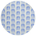 Dalyn Indoor Outdoor Seabreeze Sz15 Navy Washable 8' X 8' Round Rug Sz15Na8Ro