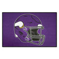 FANMATS 5764 Minnesota Vikings Starter Mat Accent Rug - 19in. x 30in. | Sports Fan Home Decor Rug and Tailgating Mat - Vikings H