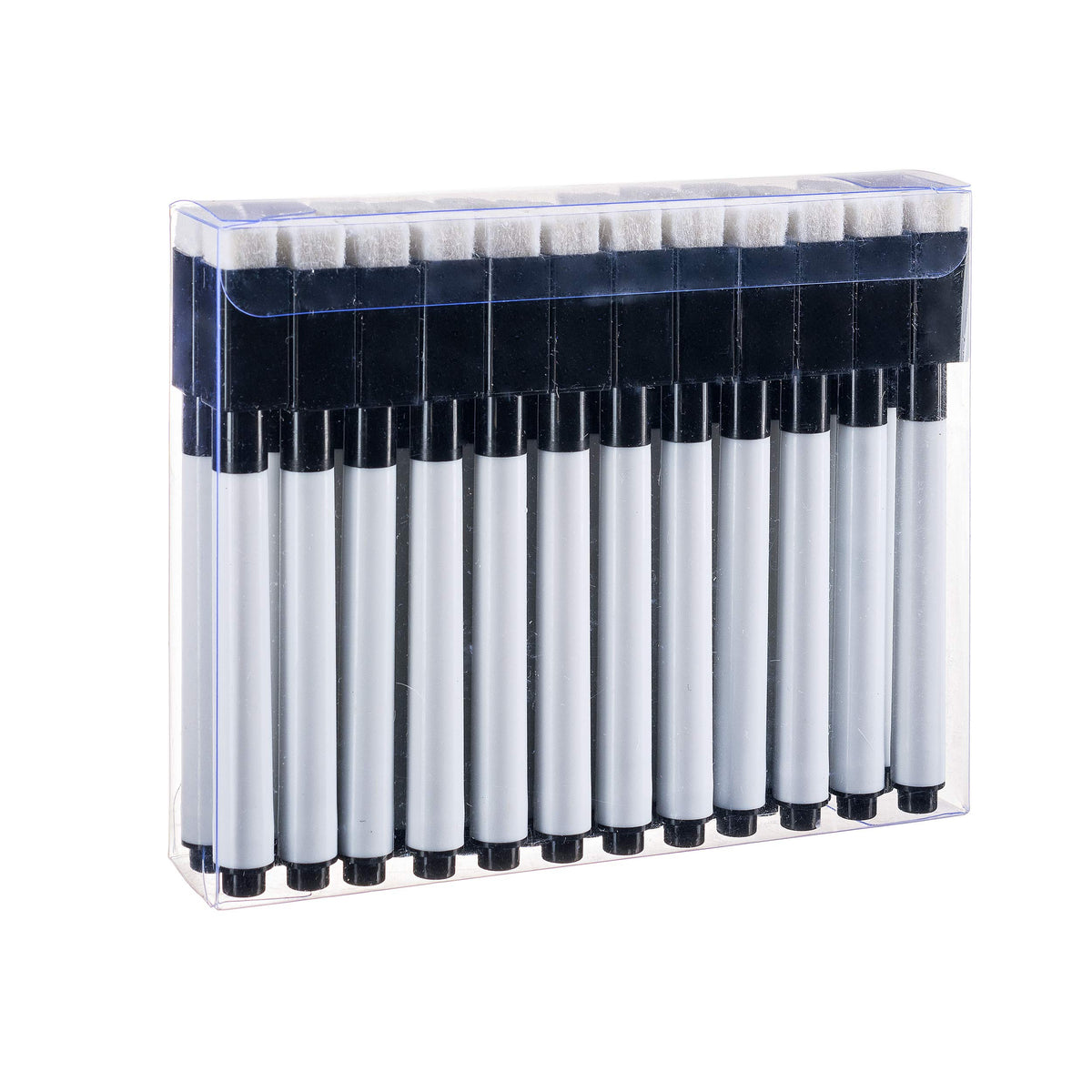 Magnetic Dry-Erase Markers, Whiteboard Erasable Markers With Eraser Caps | Low Odor Dry Erase Marker | For Office, School | Blac