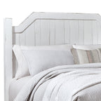 Progressive Furniture Elmhurst King Post Bed Distressed Cotton White