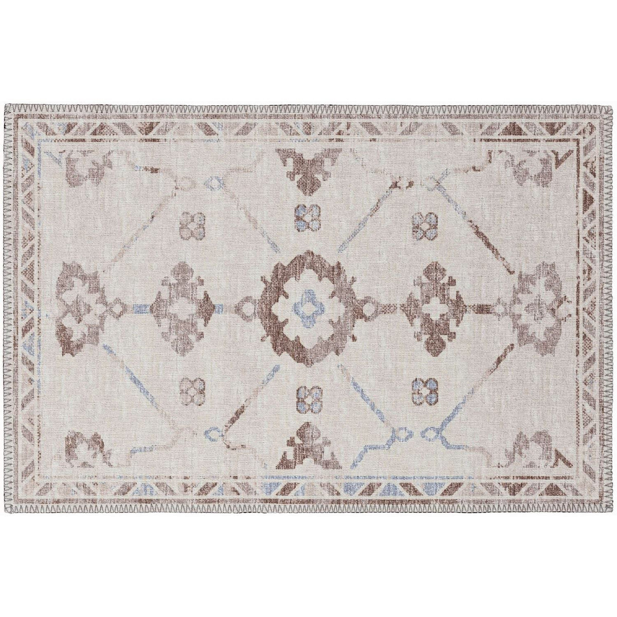 Sedona Sn16 Ivory Transitional Rug Rectangle 3' X 5'