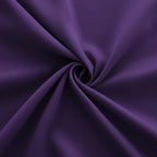 Koufall Dark Purple Curtains For Bathroom Window,Small Curtains For Kitchen,Royal Purple,30 Inch Length