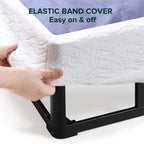 Zinus 7 Inch Metal Smart Box Spring With Quick Assembly, Mattress Foundation, Strong Metal Frame, Easy Assembly, Queen