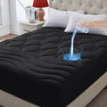 Elven Home Mattress Topper Twin Xl College Dorm, Waterproof Mattress Protector Cover Padded, Extra Long Twin Cooling Mattress Pa