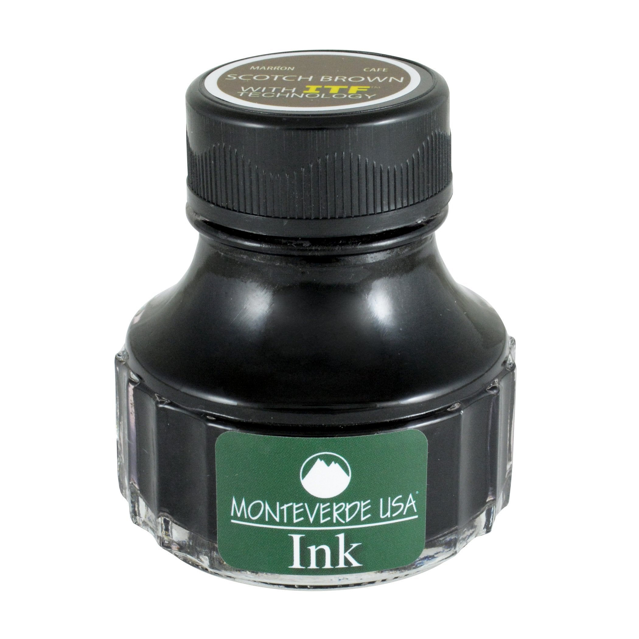 Monteverde Usa Ink With Itf Technology, 90 Ml Scotch Brown (G308Bn)