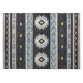 Phoenix Ph3 Black Southwestern Rug Rectangle 9' X 12'