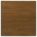 Coaster Home Furnishings Parkwood 5-Piece Dining Set with Square Table and Slat Back Side Chairs Honey Brown and Black