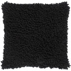 Rizzy Home 18" X 18" Cotton Pillow Cover In Black