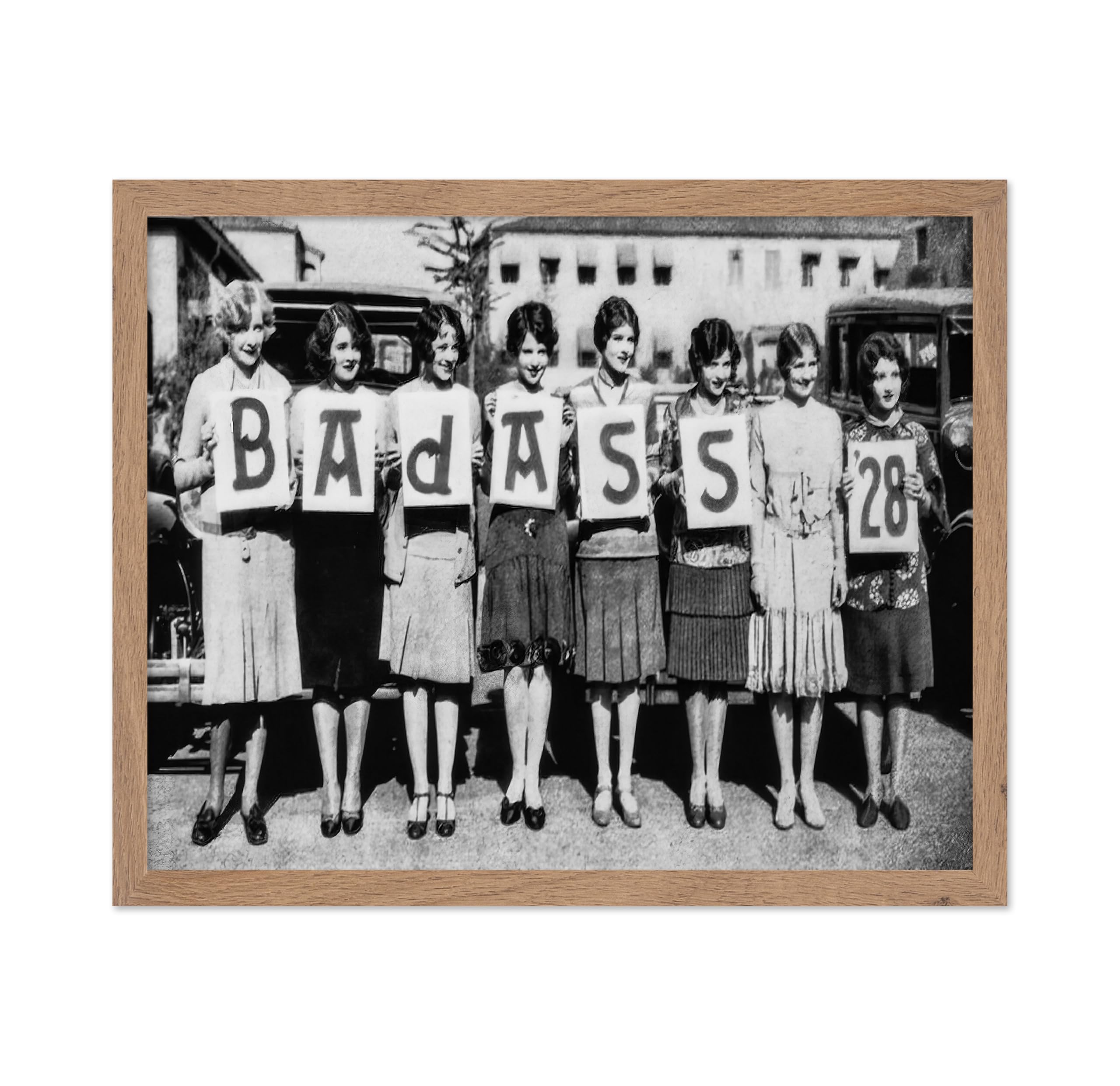 Poster Master Classic Photograph Poster - Vintage Feminist Print - Gift for Artist, Friend - Sorority Sisters, Badass, College, 