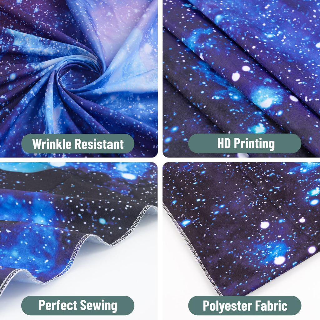 Apdidl Space Tapestry For Bedroom Aesthetic Outer Space Galaxy Night Starry Sky Stars Universe Tapestry Nebula Wall Hanging Back