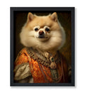 Poster Master Aristocratic Pomeranian Poster - Dog Print - Renaissance Art - Dog Breed Art - Gift for Him, Her & Animal Lover - 