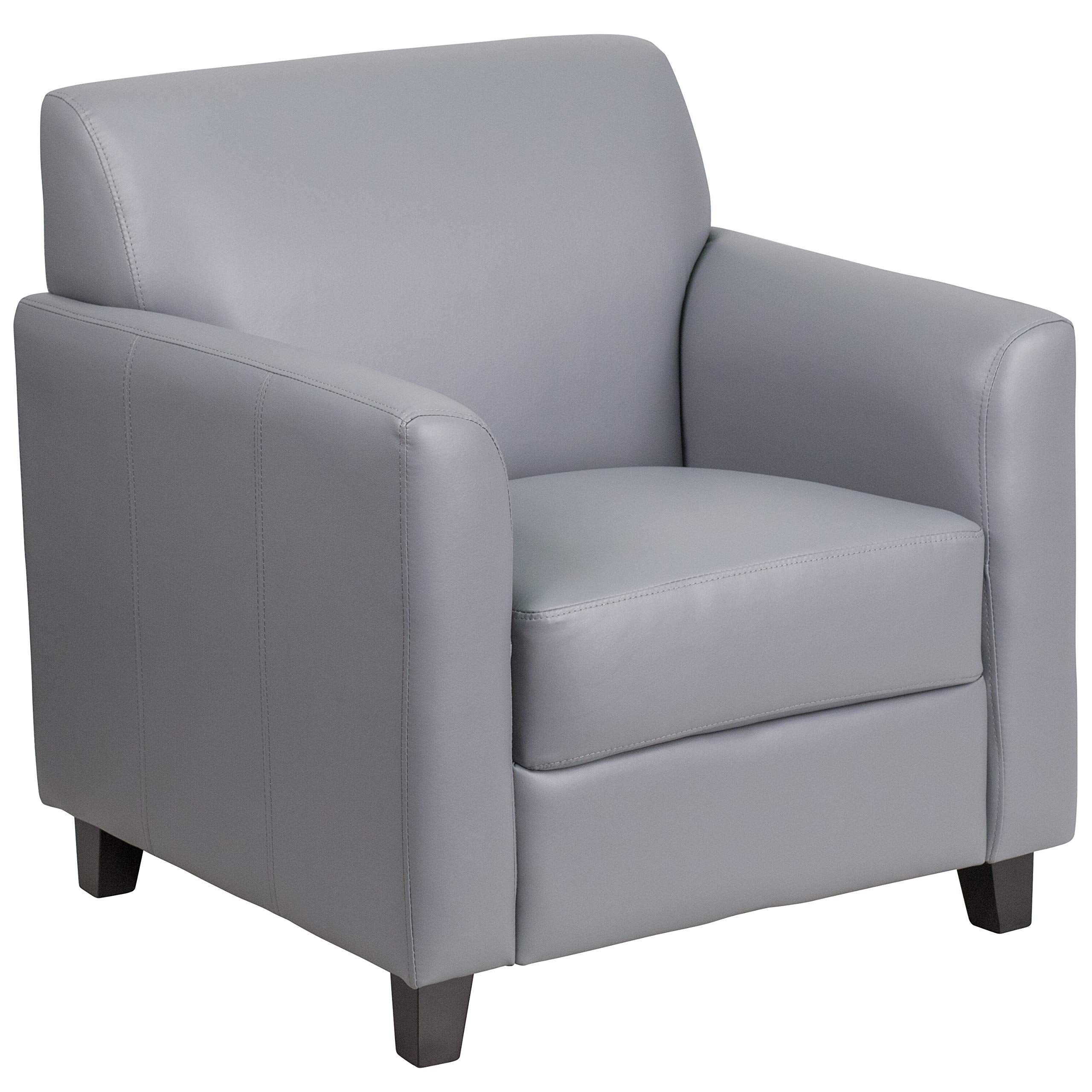 Flash Furniture HERCULES Diplomat Series Gray LeatherSoft Chair