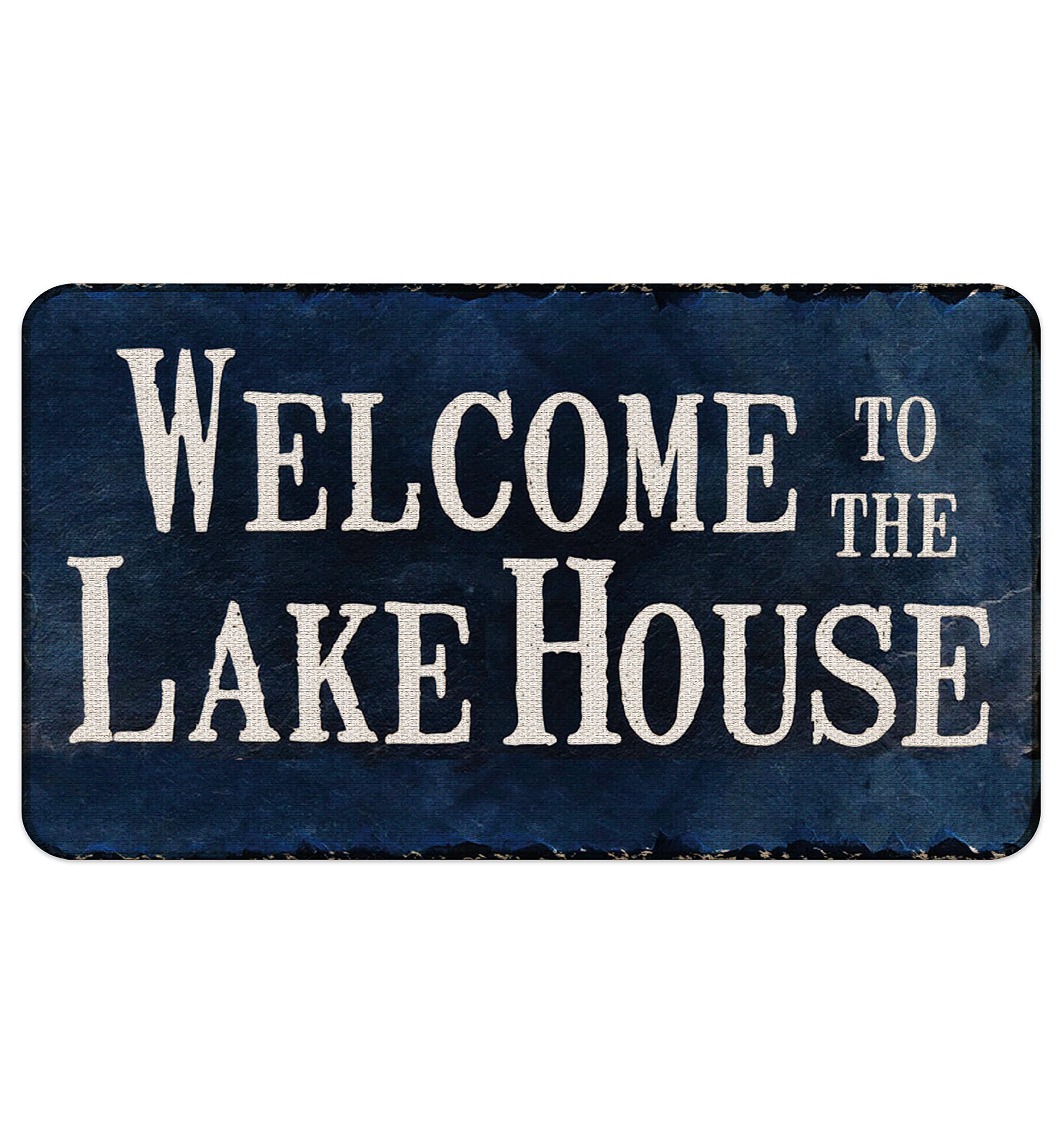 M-Qizi Lake House Door Mat - Lake House Gifts, 30X17 Outdoor Doormats, Lake Life Decor Indoor Doormat, Lake House Decor For The