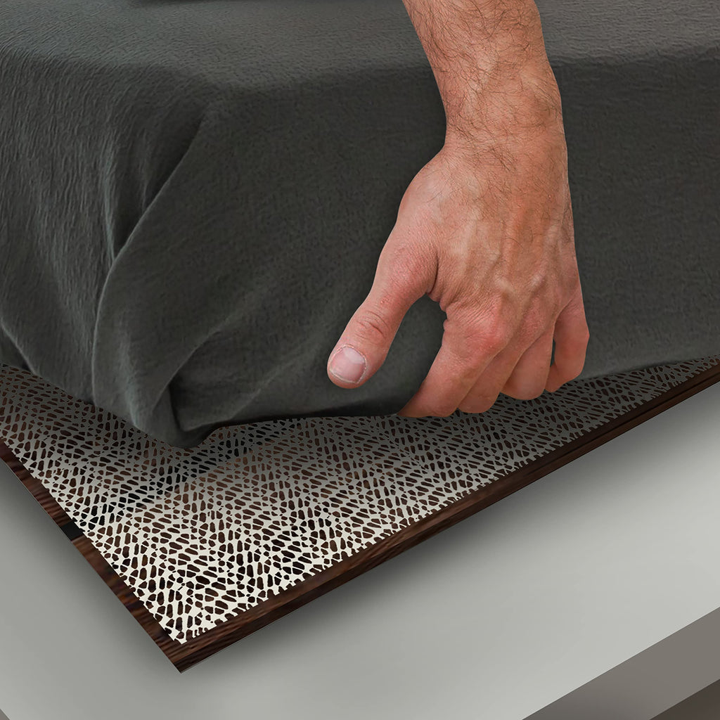 Nevlers 82''X70'' California King Anti Slip Mattress Gripper | Pvc Non Slip Mattress Pad King | Mattress Slide Stopper King For