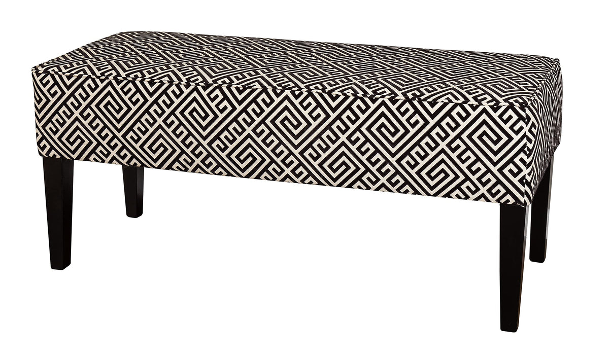 Leffler Home Fletcher Bench, Black and tan