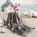 Sleep Zone Fleece Baby Blankets, Super Soft Flannel Fleece Fuzzy Blanket For Toddler 30X40 Inches, Cozy Lightweight Microfiber P