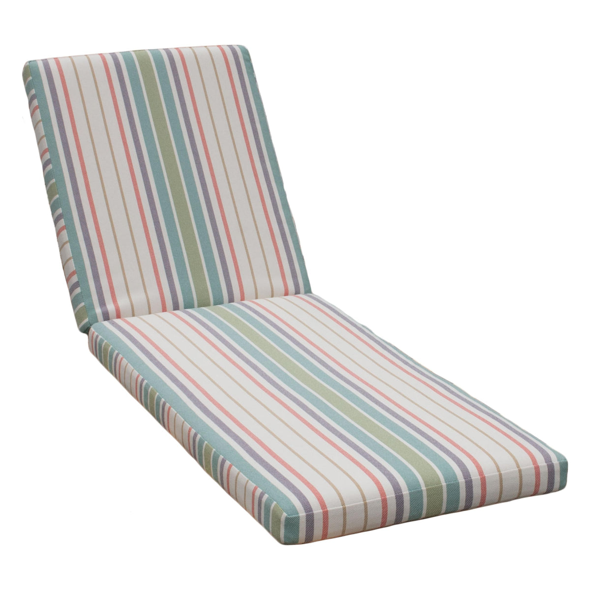 Tommy Bahama Chaise Cushion, 26' X 77' X 2.5', Bandeau Pastel