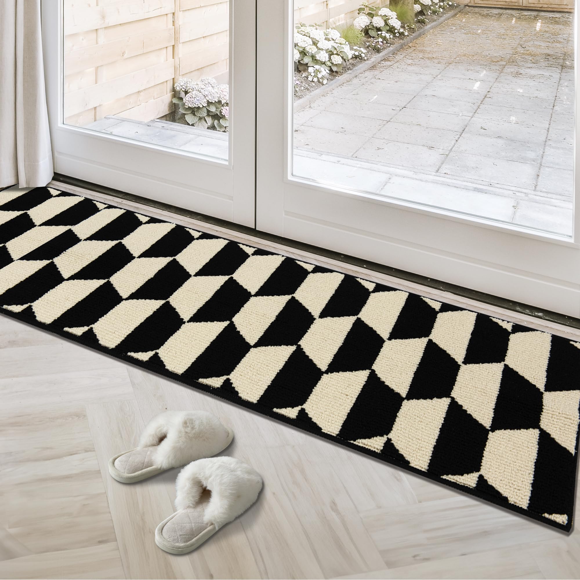 Granny Says Front Door Mat Outside Entrance, 20' X 59' Outdoor Door Mat, Non-Slip Floor Mats For Entryway, Low Profile Door Ma