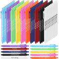 Teling 100 Pcs Motivational Pens Bulk Inspirational Quotes Ballpoint Pens with Sayings Funny Positive Thank You Gifts for Staff 