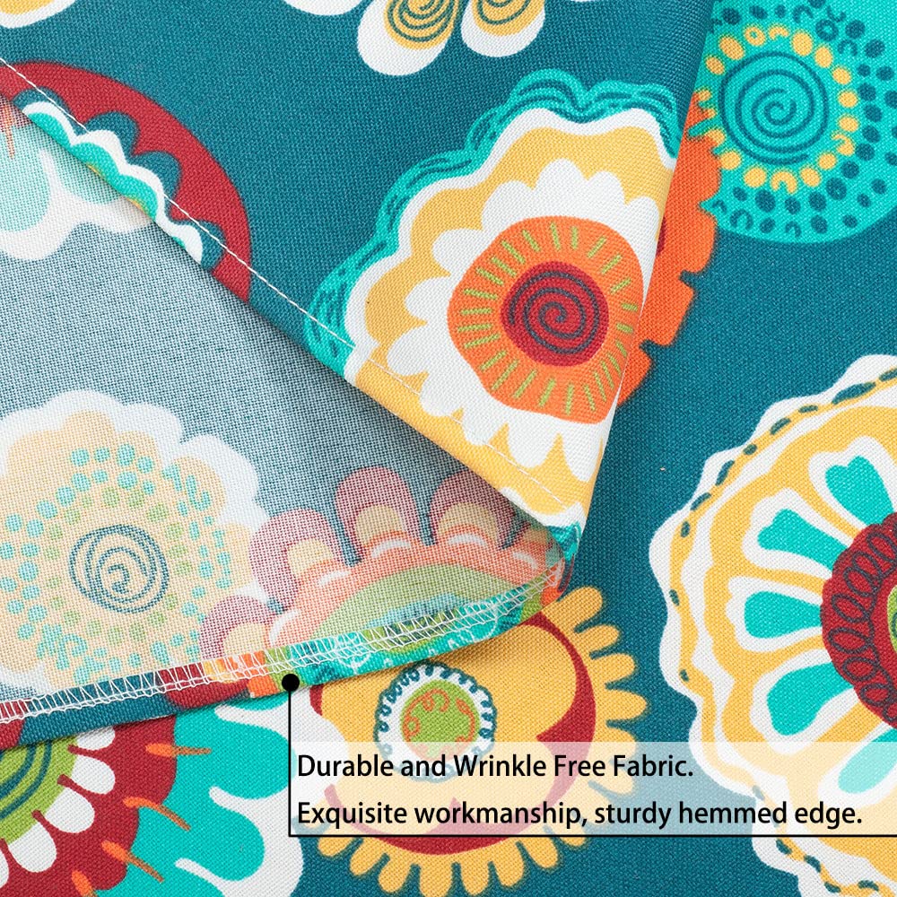 60'X84' Rectangle Tablecloth With Umbrella Hole And Zipper, Washable Waterproof Wrinkle Free Zippered Patio Table Cloths Table