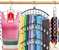 Besslly 5Pcs Legging Organizer for Closet Tank Top Pant Hanger Space Saving