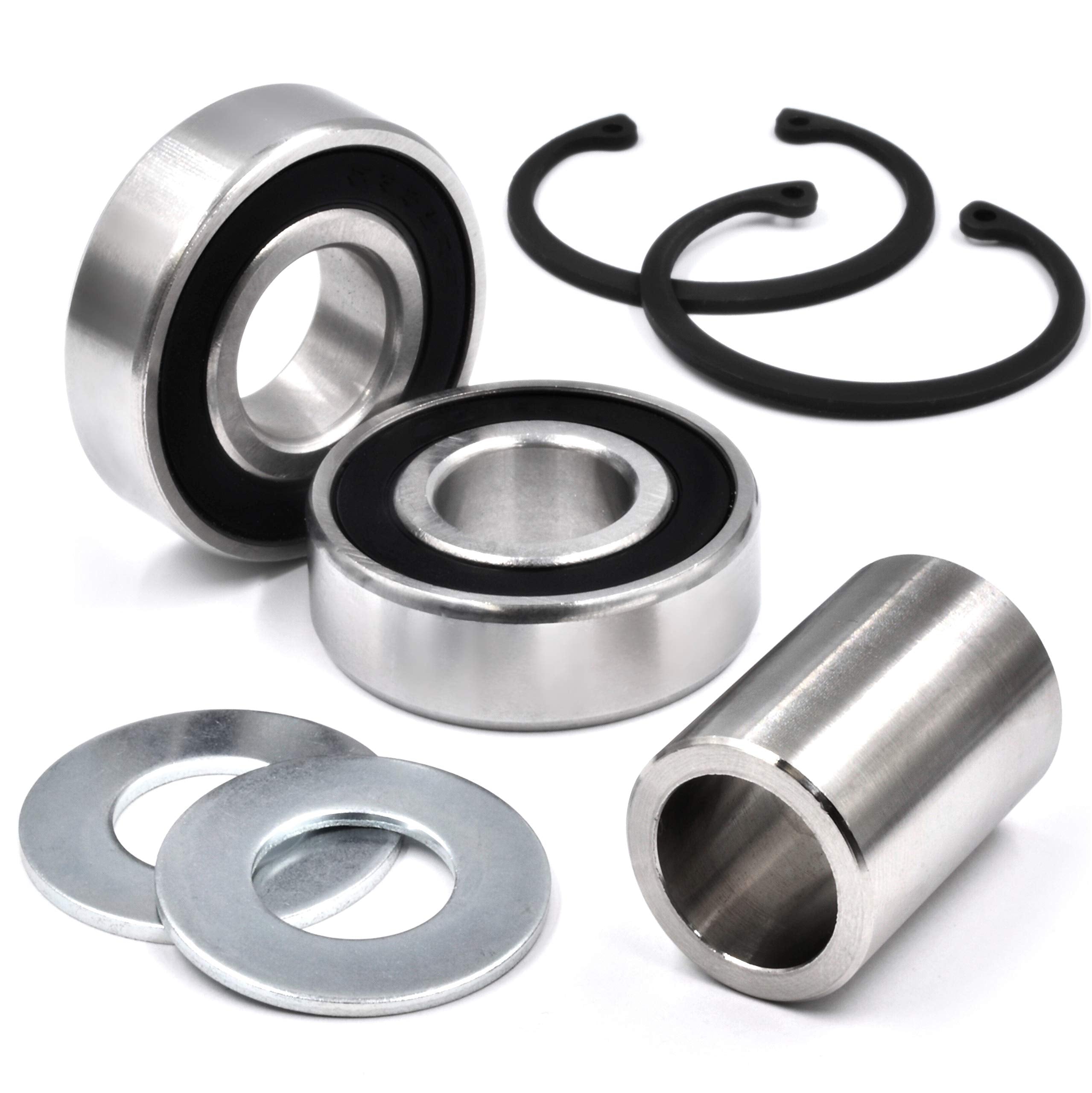 Hd Switch Double Stack Pulley Bearing Rebuild Kit Fits Cub Cadet Mtd Troy-Bilt Craftsman 941-0524A 941-0524 950-3132 916-3020 73