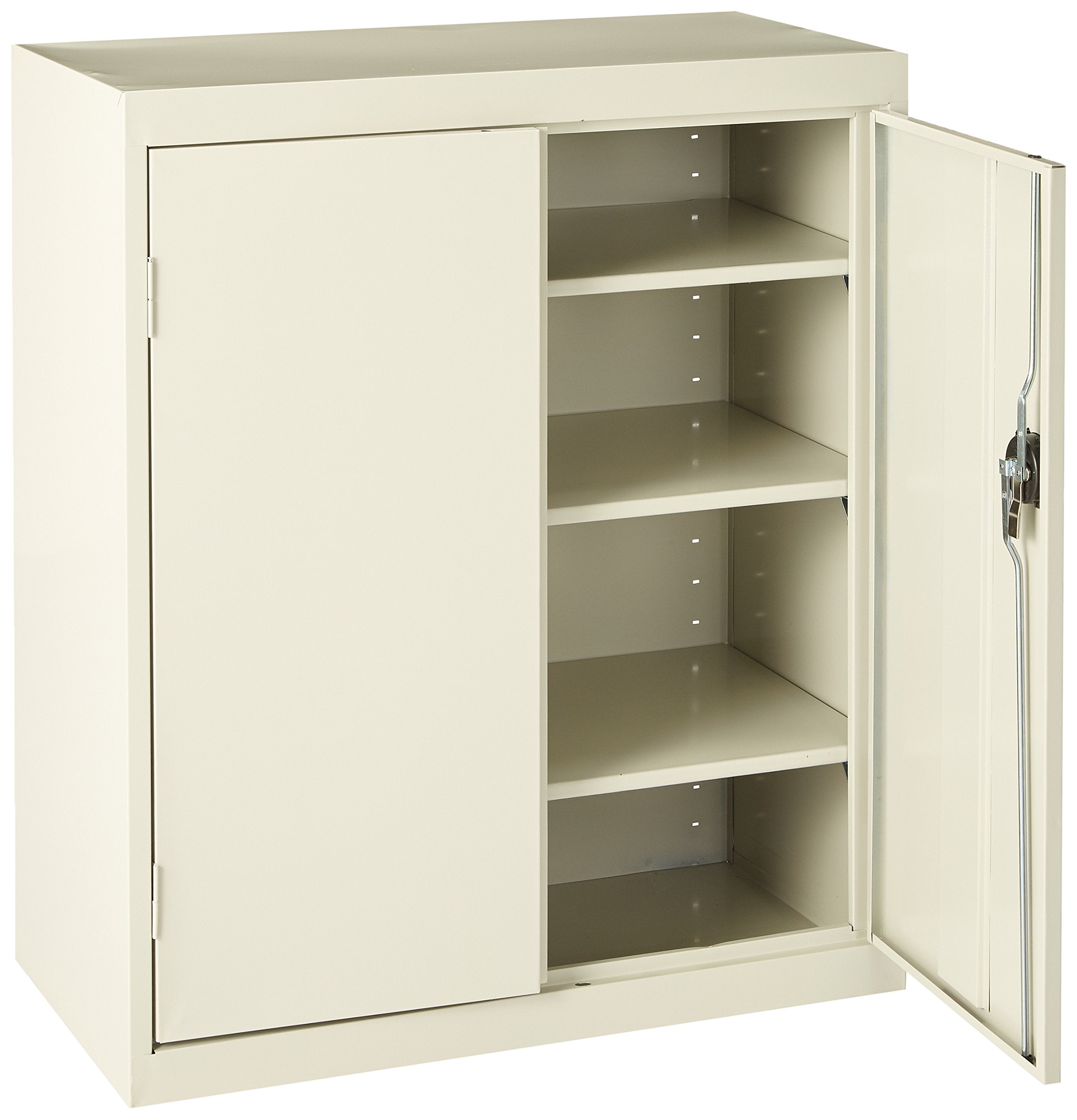Lorell Llr41303 Fortress Series Storage Cabinets, Light Gray