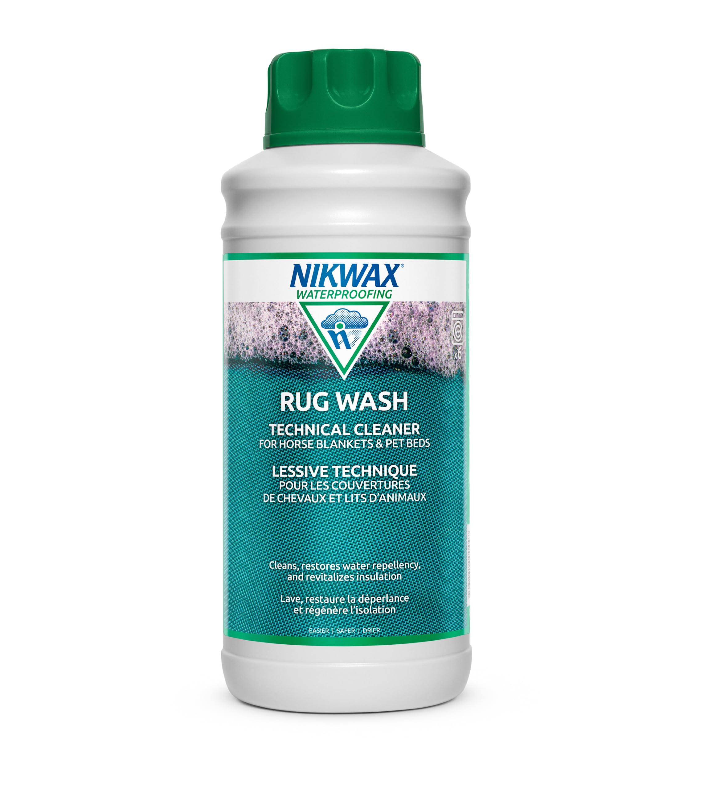 Nikwax Rug Wash, 34fl oz ,Blue