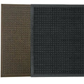 Electriduct Waffle Pattern Entrance Mat 2'x3' (3/8'' Thickness) - Brown