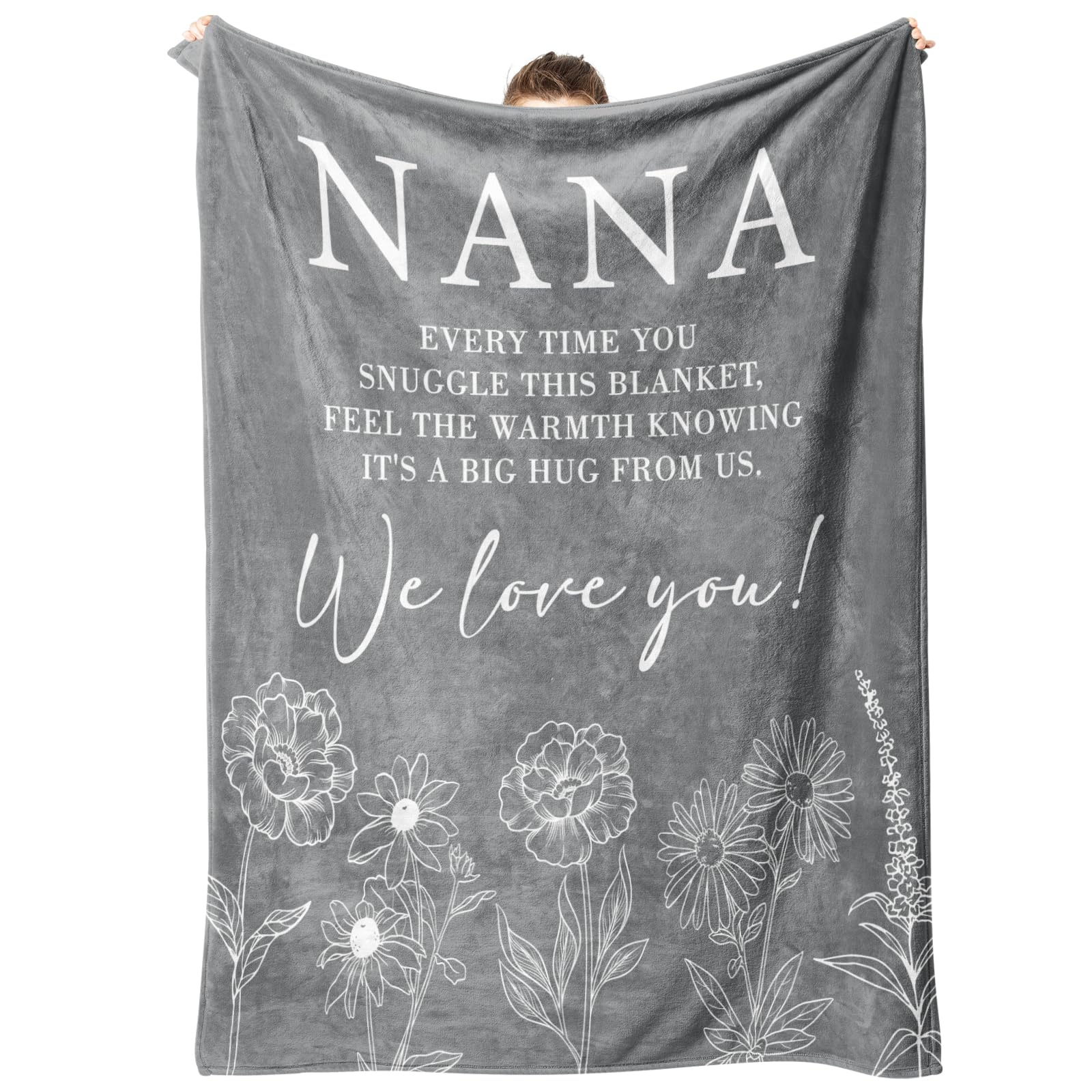 Nana Gifts, Gifts For Nana Blanket, Nana Birthday Gifts, Nana Gifts From Grandkids, Nana Gifts For Mothers Day Christmas, Super