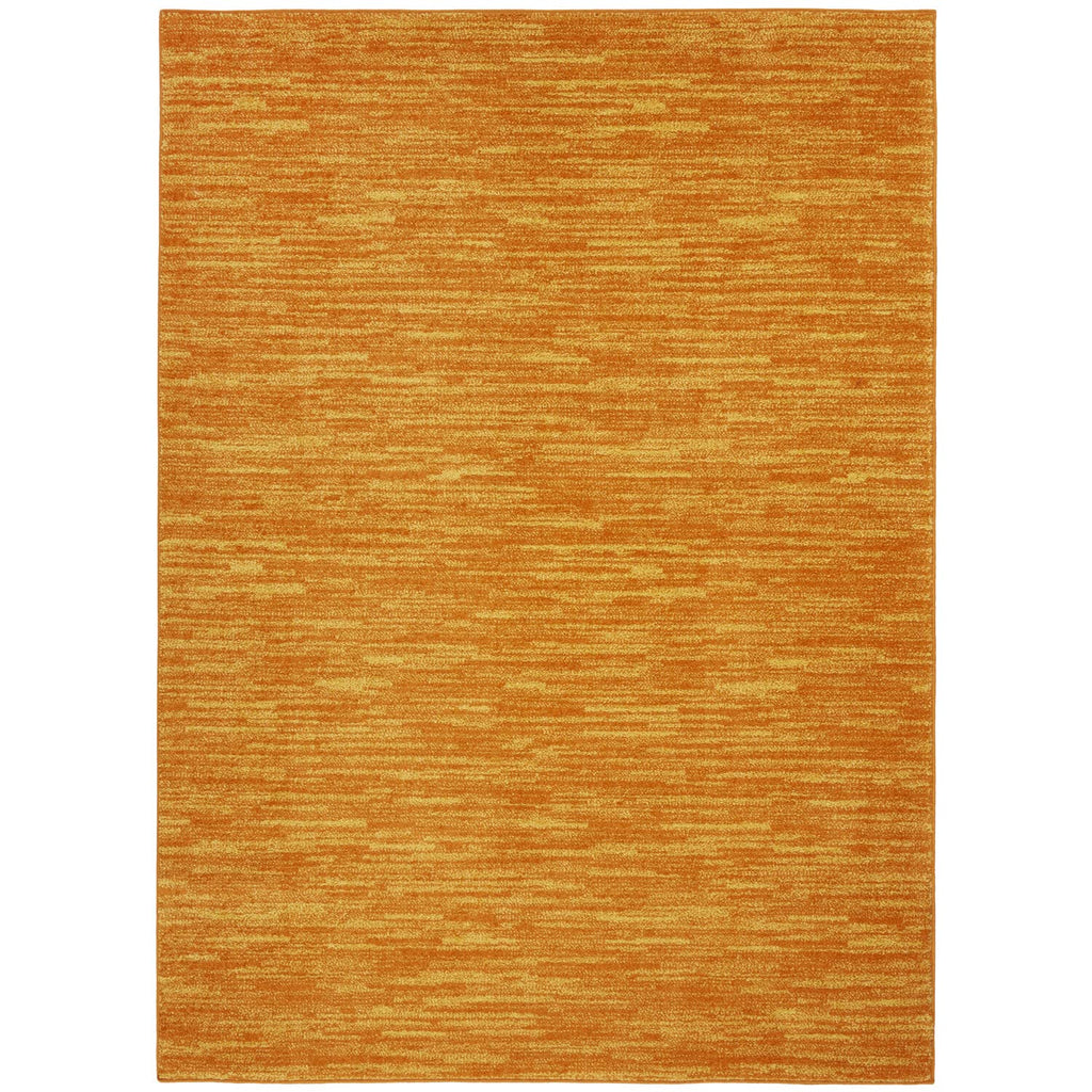 Nourison Essentials Indoor/Outdoor Sunburst 4' X 6' Area -Rug, Easy -Cleaning, Non Shedding, Bed Room, Living Room, Dining Room, Backyard, Deck, Patio (4X6)