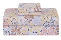 Feather & Stitch Softest 100% Cotton Sheets, 300 Thread Count Percale Weave Bedding, 16'' Deep Pocket, Cooling Sheets, Breathabl