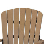 American Furniture Classics Balcony Height Table Double Glider, Cedar on Black