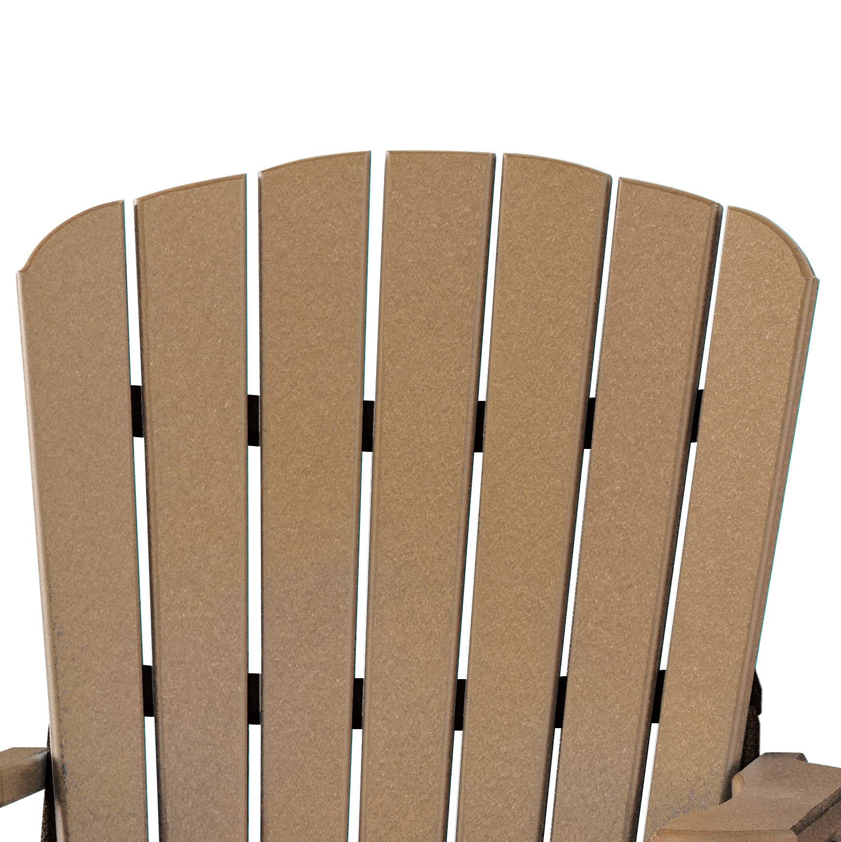 American Furniture Classics Balcony Height Table Double Glider, Cedar on Black