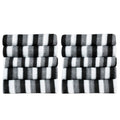 CHANDRAVATI Stylish Polar Fleece Single Bed AC Fleece Wool Blanket  58x88 Inch || Skin Friendly || (2, Black & White)