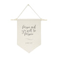 The Cotton & Canvas Co. Forgive and You Will Be Forgiven, Luke 6:37 Bible Verse, Religious, Scripture Hanging Wall Canvas Banner