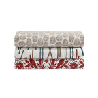Eddie Bauer - Twin Sheets, Cotton Flannel Bedding Set, Brushed For Extra Softness, Cozy Home Decor (Arcadia Red, Twin)