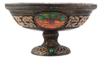 Ebros Ancient Celtic Tree Of Life Offering Bowl Figurine 8.5''H Celtic Trinity Knotwork Decorative Utility Holder Serving Bowl S
