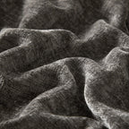 Juspurbet Set Of 2 Dark Grey Chenille Lumbar Throw Pillow Covers 16X24 Inch Soft Textured Decorative Cushion Cases For Couch Sof