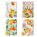 Arquiel Spring Summer Lemon Tea Towels, Cotton Kitchen Towel 18.9    27.5 inch, Quick Drying Dish Cloth for Party Anniversary Ho