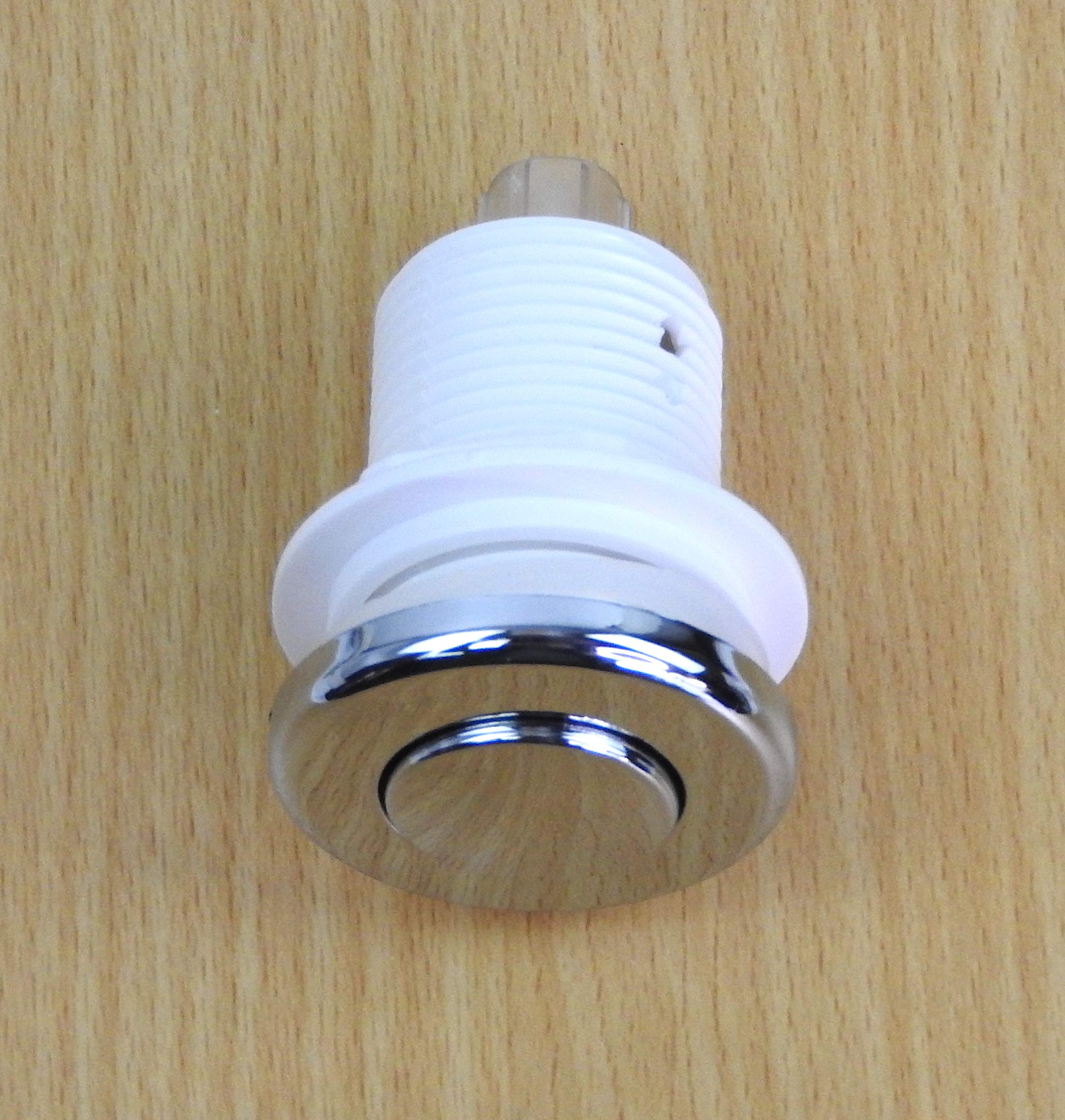 Universal Chrome Air Push Press Button/Switch For Pedicure Spa Massage Chair