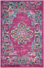 Nourison Passion Fuchsia 12' x 15' Area--Rug, Boho, Traditional, Easy--Cleaning, Non Shedding, Bed Room, Living Room, Hallway (1