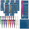 Sinload 60 Sets Christmas Team Appreciation Gifts for Employees Thank You Pens Bulk Inspirational Puzzle Ballpoint Pens and Moti