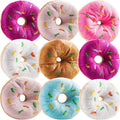 Bedwina Plush Donuts With Sprinkles - (Pack Of 24) 1 Dozen Stuffed Donut Pillow Toy Party Favors, Donut Party Supplies Decoratio