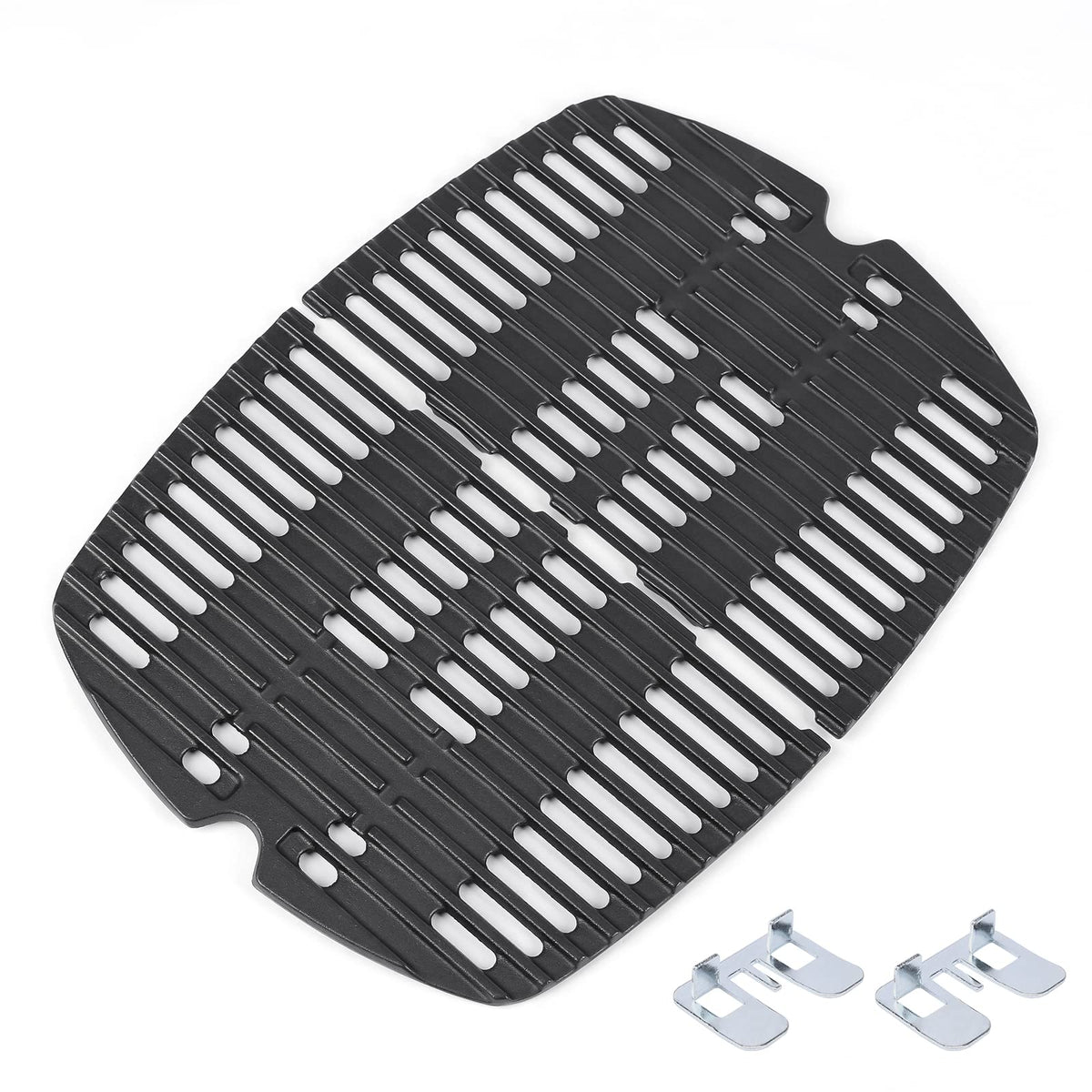 Qulimetal 7582 7644 65810 Cooking Grates For Weber Baby Q, Q100, Q1000, Q1200, Q140, Q1400, 50060001 51060001 52020001, 2 Pack