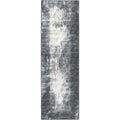 Winslow Wl1 Black Transitional Rug Runner 2' 6" X 10'