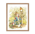Poster Master Classic Illustration Poster - Vintage Story Book Print - Gift for Artist, Friend - Peter Rabbit, Carrot, Blue Jack