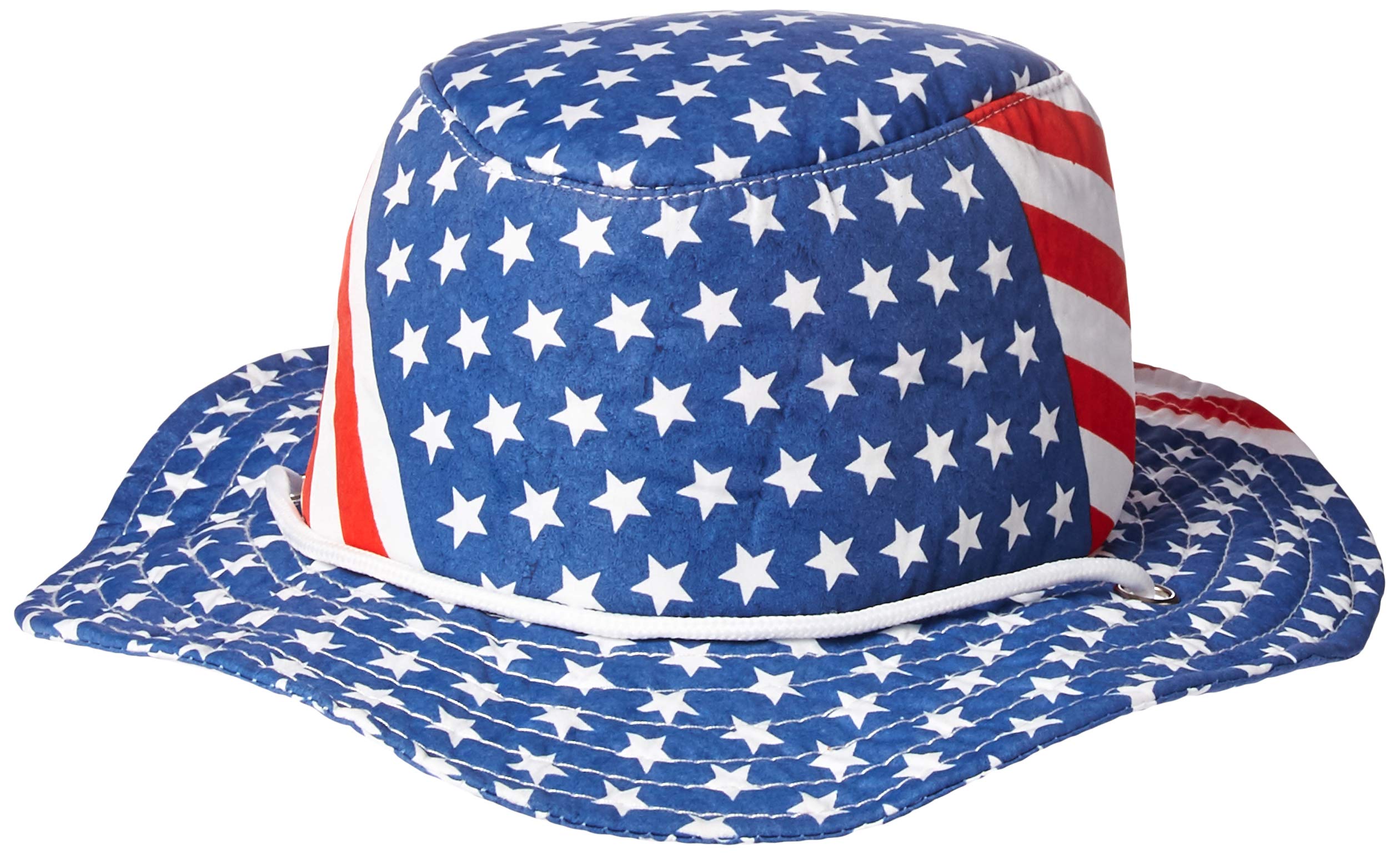 Patriotic Flag Hat (stars & stripes design) Party Accessory (1 count)
