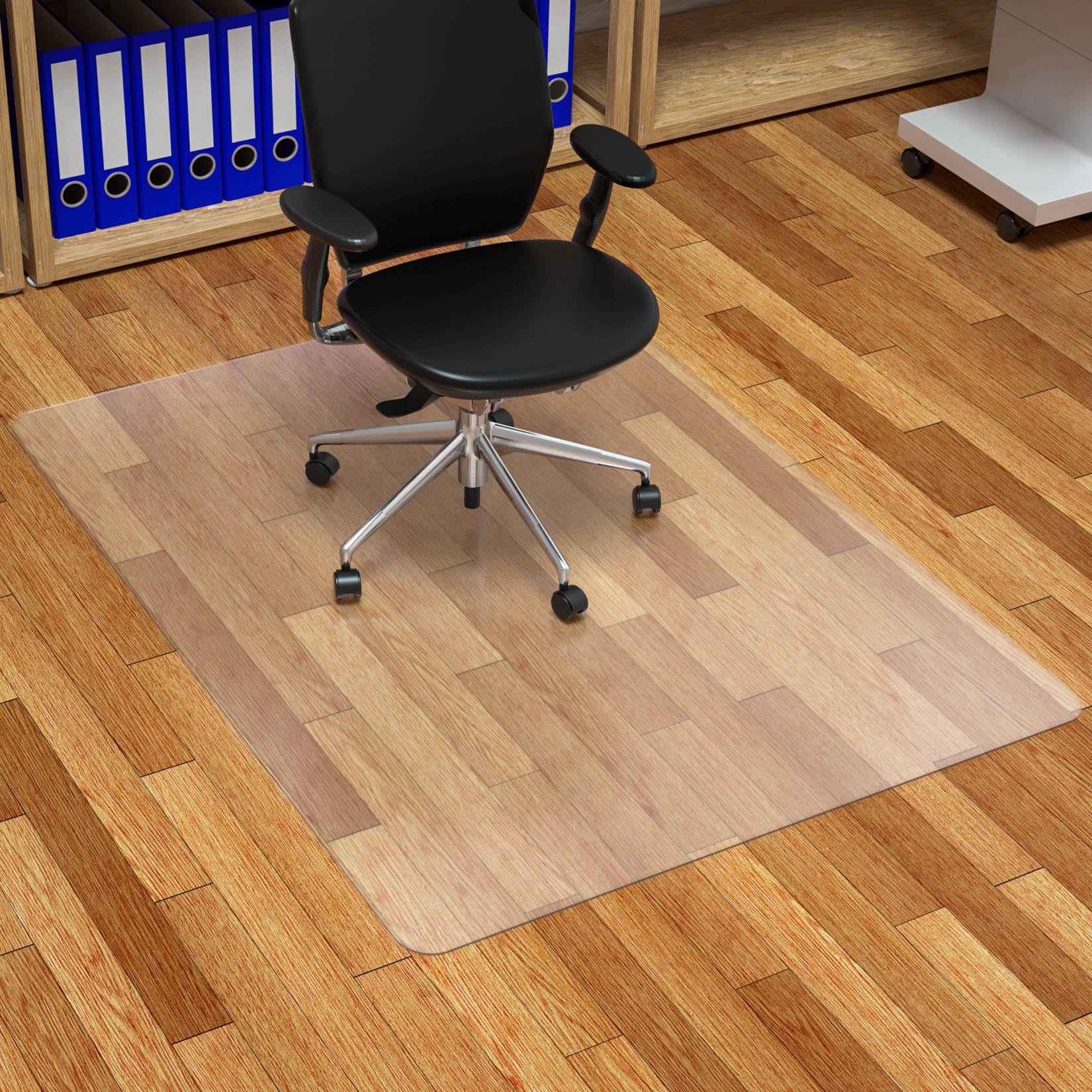 Futurhydro Office Chair Mat For Hardwood Floor, 36' X 48' Clear Computer Chair Mat, Plastic Rolling Chair Mat For Office, Home
