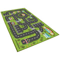 Car Rug Play Mat, Road Rug Carpet for Kids, City Life Educational Road Traffic Carpet for Ages 3-12 Years Old(80  120cm/32  47in